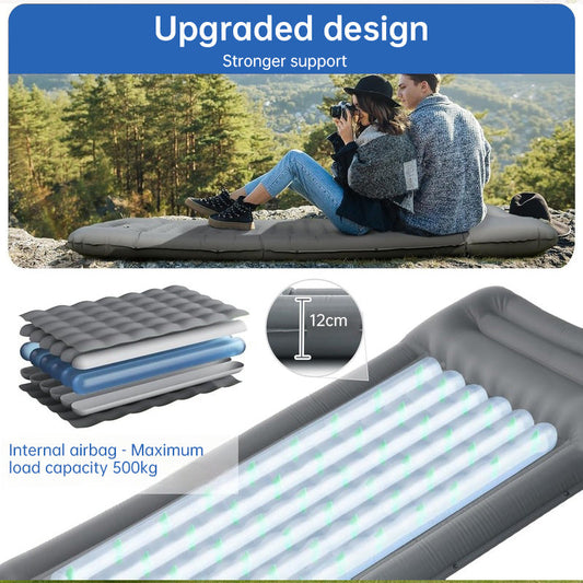 Thickened Self Inflating Camping Mattress with Built In Pump
