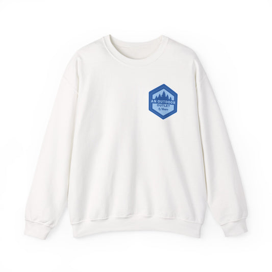 Outdoor Outlet Crewneck Sweatshirt — 'An Outdoor Outlet & More' Badge