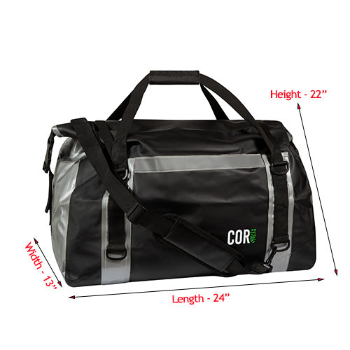 Waterproof Roll-Top Dry Duffel Bag (60L)