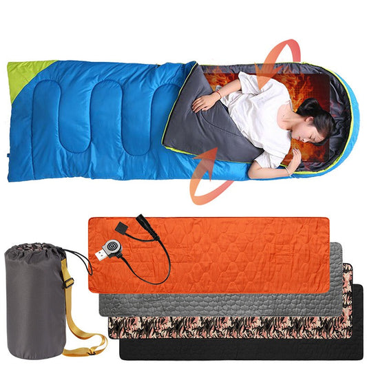Portable Heated Sleeping Pad for Winter Outdoor Camping