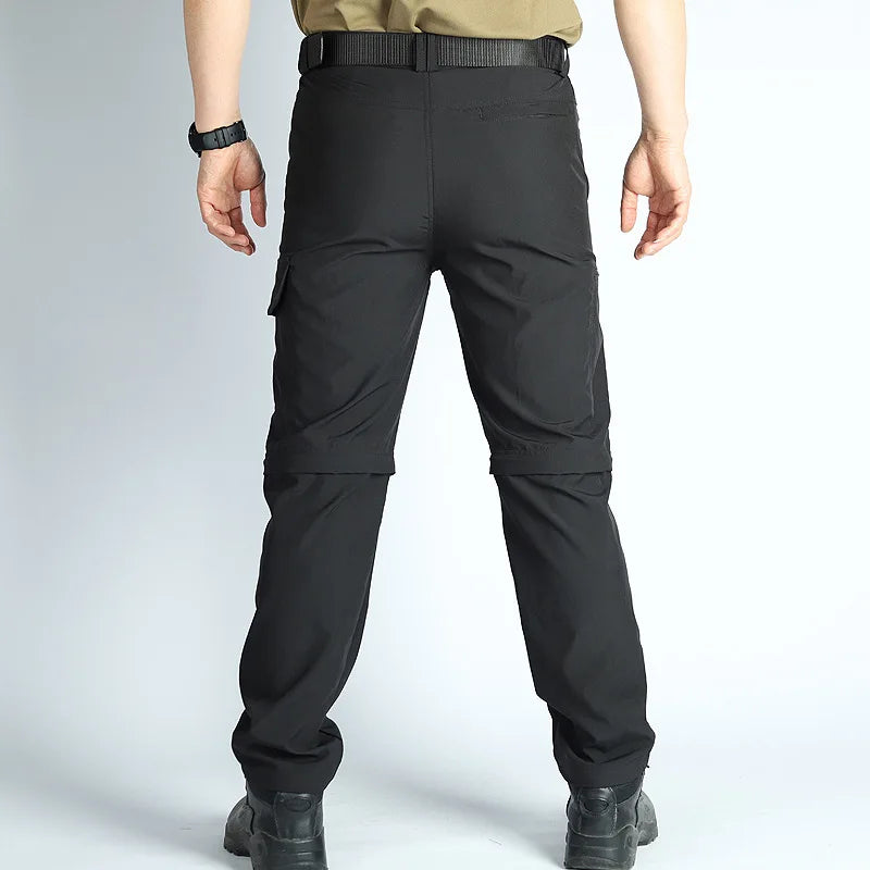 Men's Convertible Lightweight Waterproof Quick Dry Hiking Pants