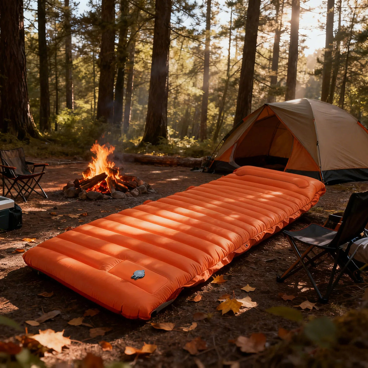 4-Inch Extra Thick Self-Inflating Camping Sleeping Pad