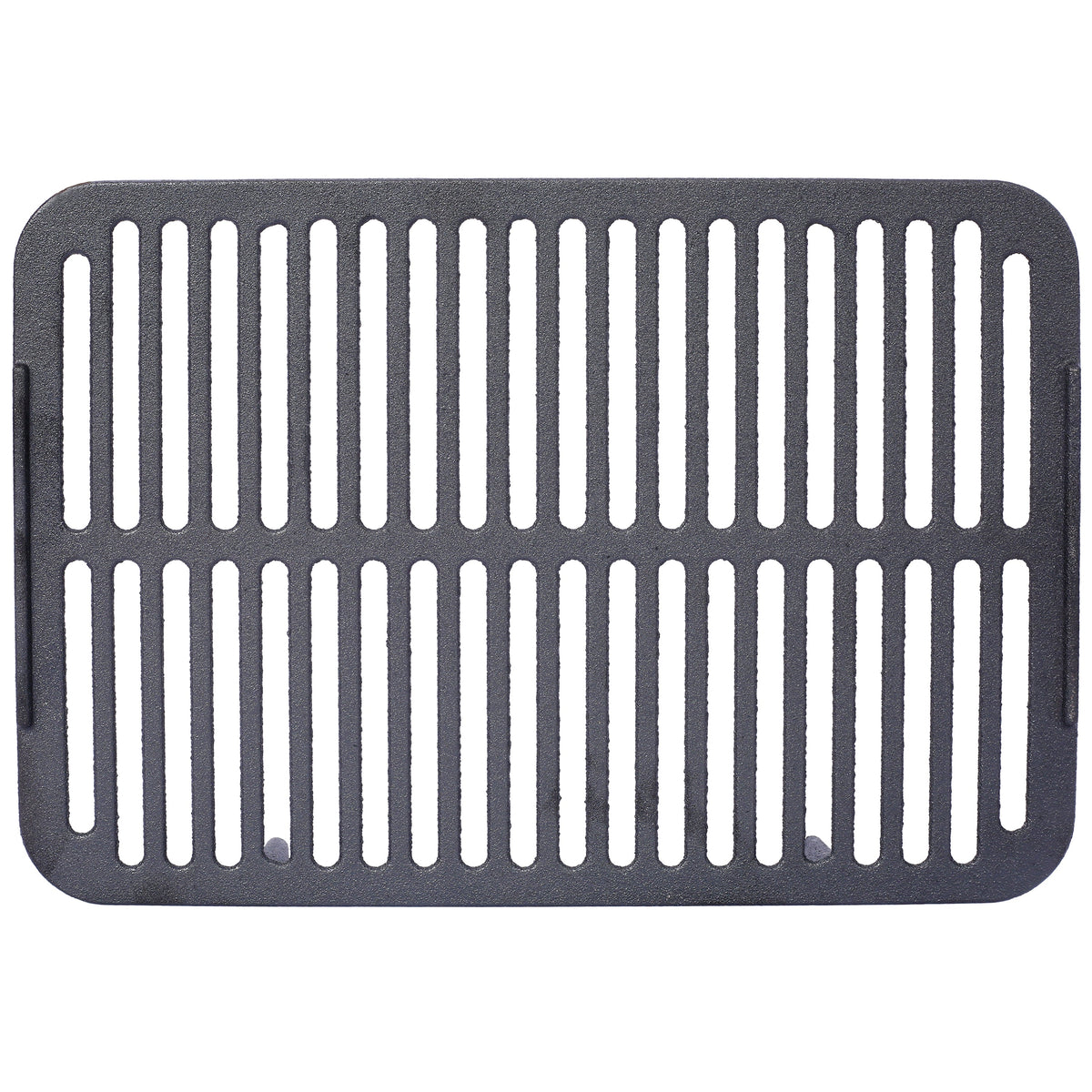 Oval Cast Iron Grill Outdoor Portable Charcoal Tabletop Skillet